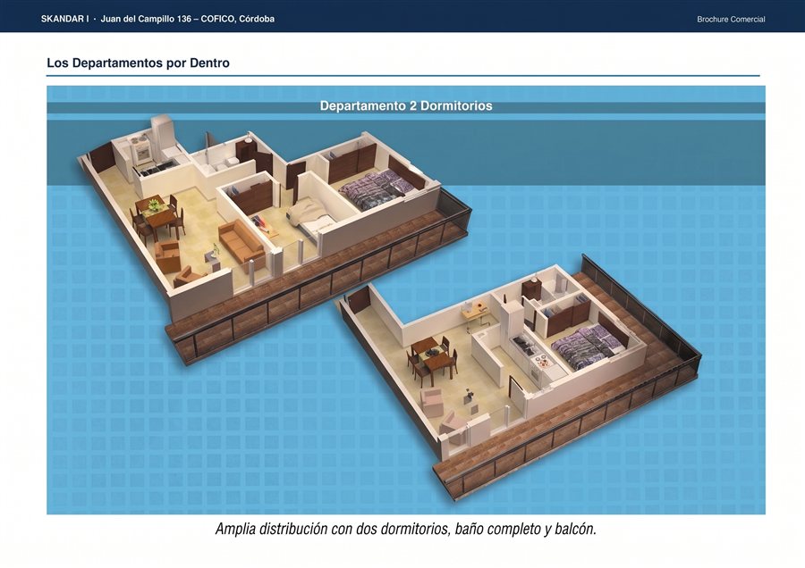 Tipología 2 Dorm.
