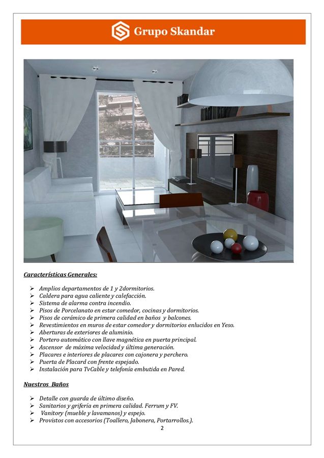Skandar II — Interior