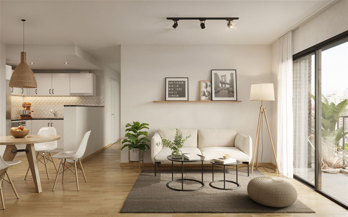 Vista Living Comedor Skandar VII